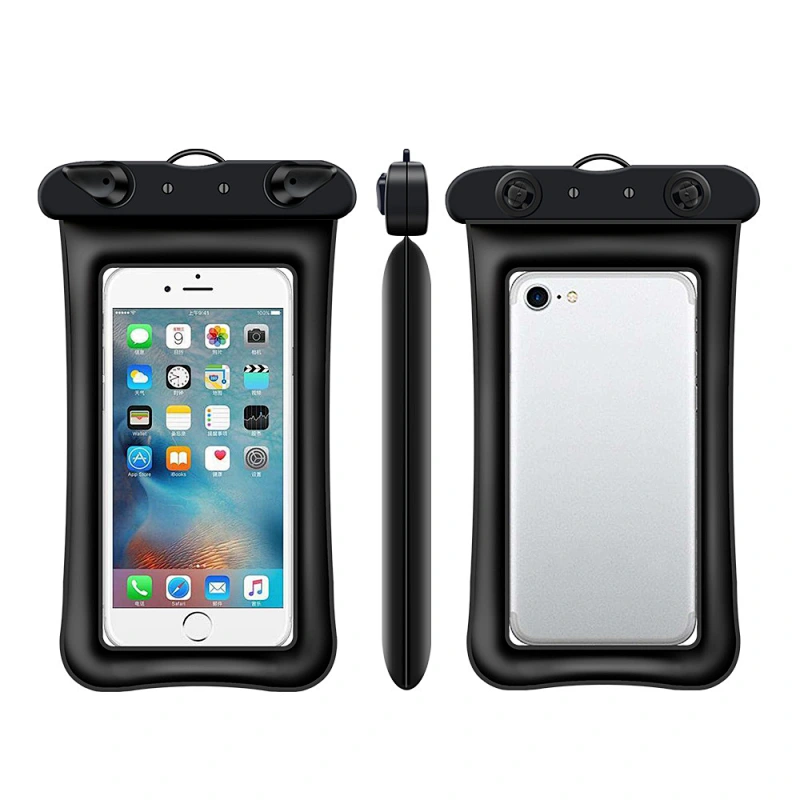TOPCOOPER IPX8 waterproof floating phone case air waterproof phone bag