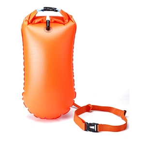 TOPCOOPER Lightweight Safe Swim Buoy Bag Tow Float for Swimming