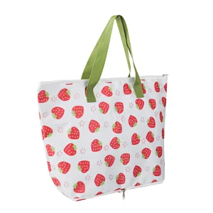 TOPCOOPER New Design All Over Printing Foldable cooler bag Folding tote lunch bag