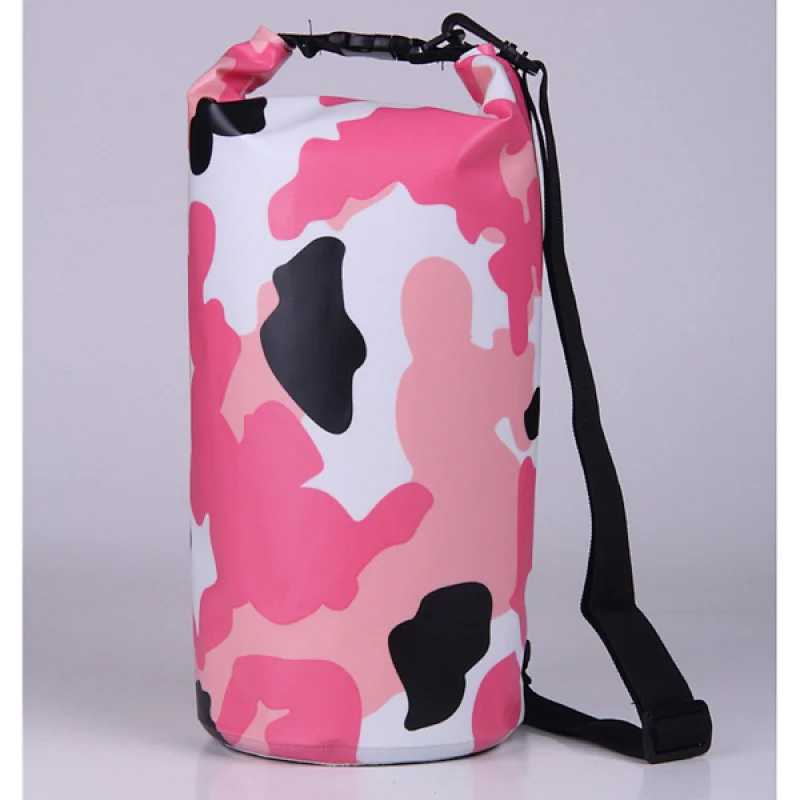 Topcooper 500D PVC Tarpaulin Camouflage Dry Bag Backpack