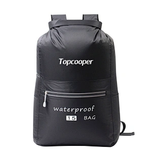 TOPCOOPER ultra Light weight 70D nylon waterproof folding backpack foldable rucksack