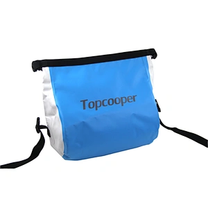 duffel dry bag with shoulder strap