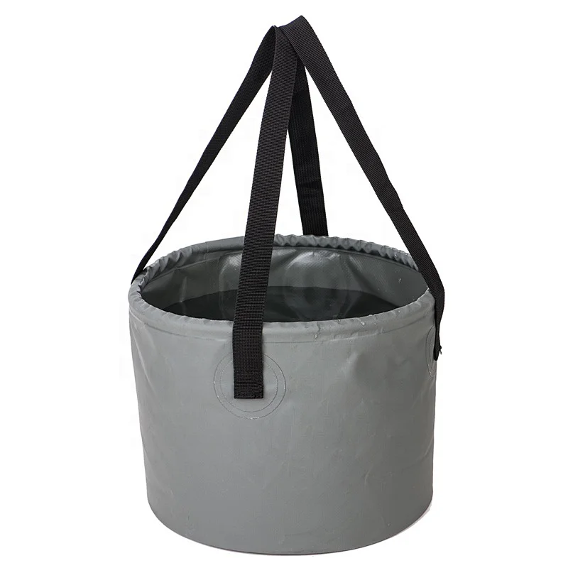Erik Premium Lightweight Yet Durable 10L 500D PVC Tarpaulin Collapsible  Basin With Handly For Outdoor Activities