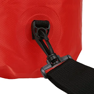 Topcooper 15L 100% Waterproof Roll Up Ultralight Dry Bag Include One Shoulder Strap For Outdoor Activities