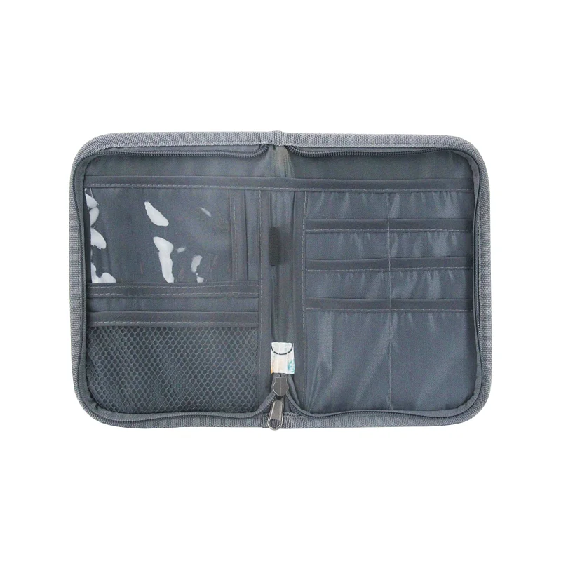fashion printing RFID blocking Travel Credit Card Ticket Passport holder multiple wallet