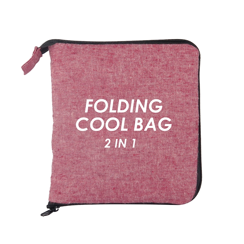 COOLER cotton Folding  tote  bag