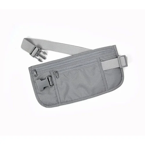 RFID Blocking Waist Bag Security money Belt Sports running belt for cell phones passport fitness waist bag