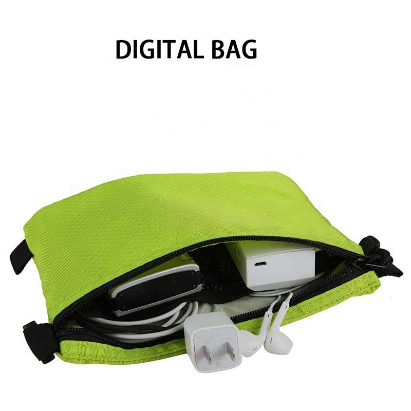 Hot Selling Portable Durable Water Resistant Polyester Carry On 3 PCS Toiletry Bag Ses With Zipper For Travel Gym Sport