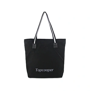 Topcooper Women Stylish Big Capacity Polyester Tote Shoulder Bag With Cotton Handbag Suitable For Advertising Promotion Gift