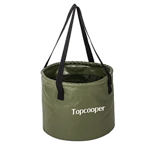 Erik Premium Lightweight Yet Durable 10L 500D PVC Tarpaulin Collapsible  Basin With Handly For Outdoor Activities