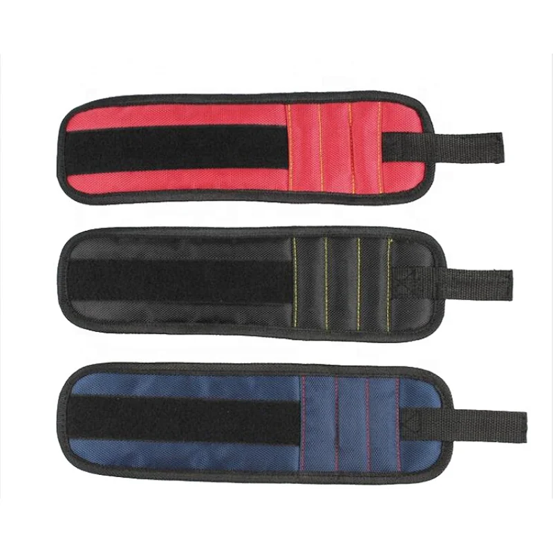 DIY tool bag Magnetic Wristband with Strong Magnets for Holding Screws, Nails