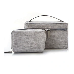 small fashion travel zipper cosmetic bag makeup pouch