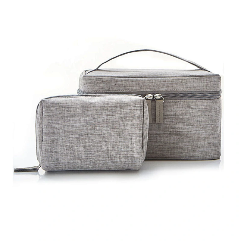 small fashion travel zipper cosmetic bag makeup pouch