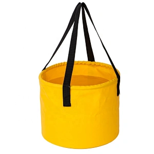 Erik Premium Lightweight Yet Durable 10L 500D PVC Tarpaulin Collapsible  Basin With Handly For Outdoor Activities