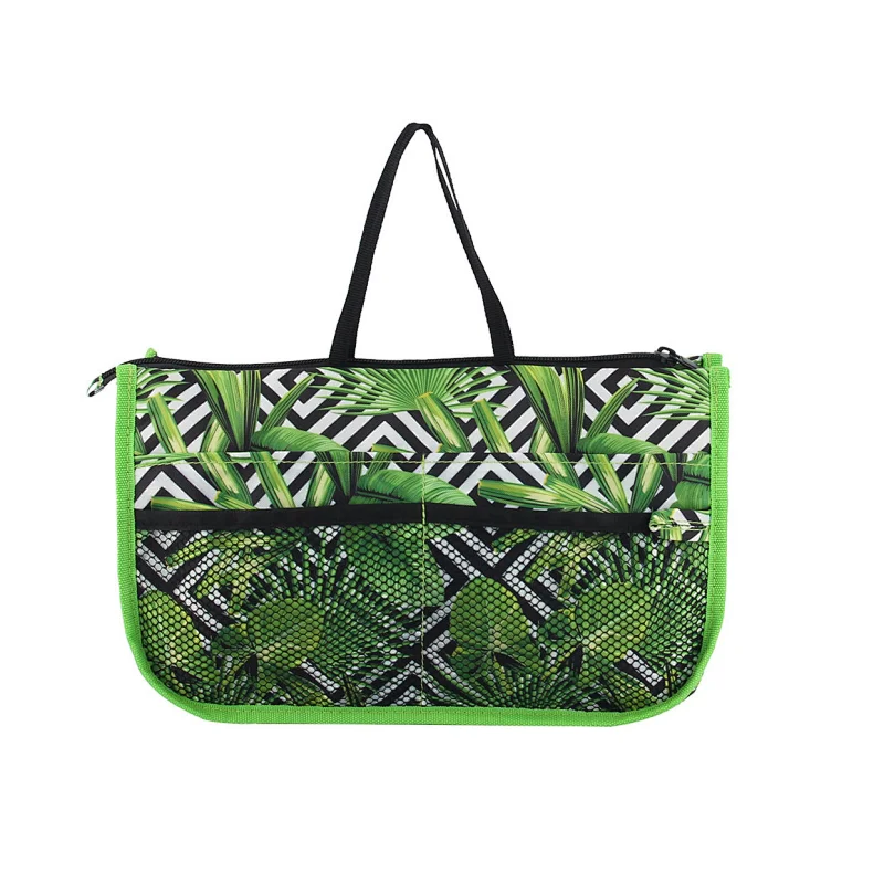 allover printing bag，botany bag，Storage bag