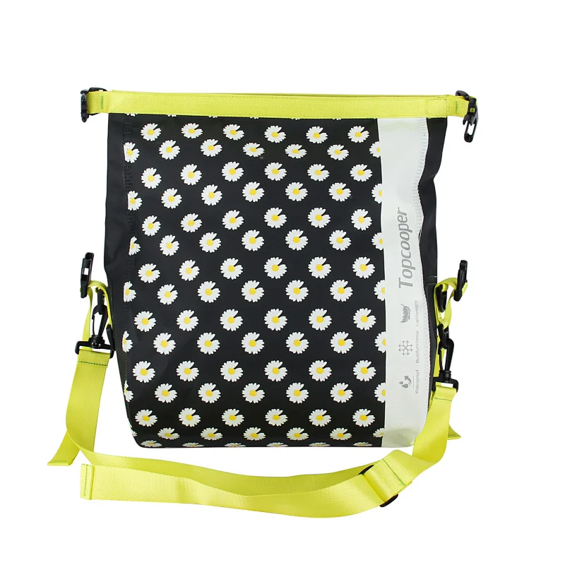 duffel dry bag with shoulder strap