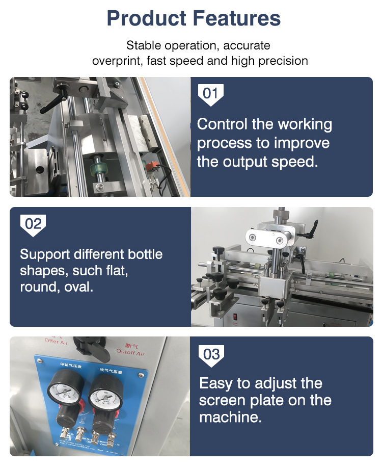 high quality semi auto screen printing machine