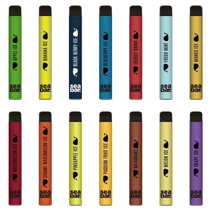 SEA BAR DISPOSABLE 950 Puffs  0mg 2mg 5mg