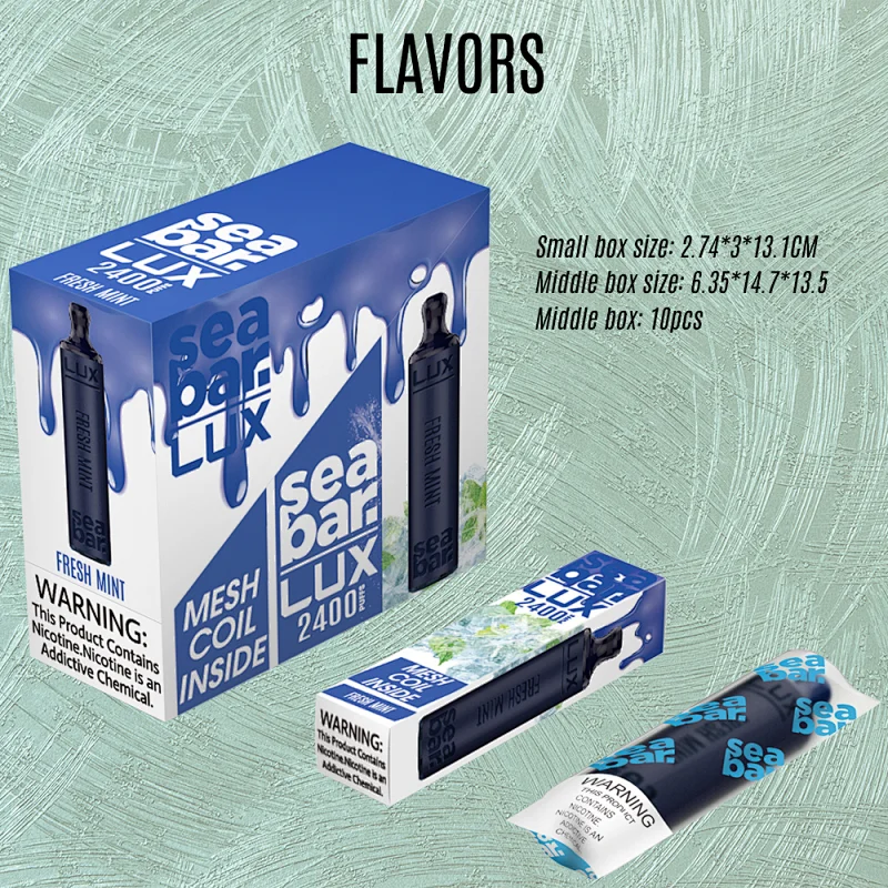 SEA BAR LUX 2400 PUFFS