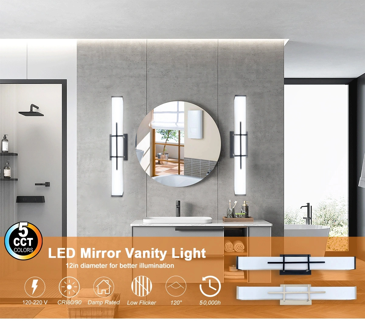 led vanity light