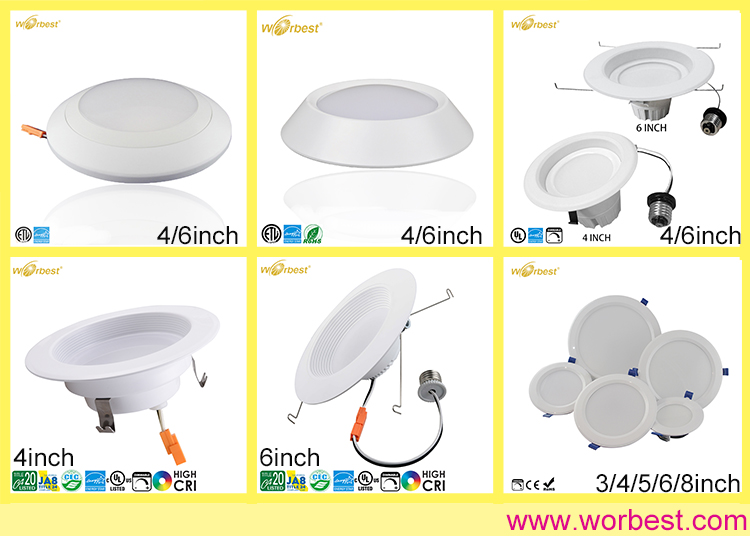 Driverless DOB Design 4inch 13w 4000k Dimmable Led Downlight Housing UL ES JA8 5years