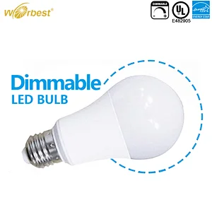 Worbest A19 11W Bulbs 1100lm Triac Dimmable 100%-10% UL Energy Star