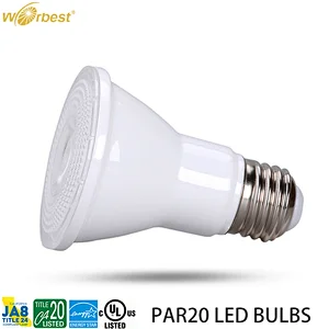 Worbest PAR20 7W 500lm E26 LED Light Bulb UL Certificate