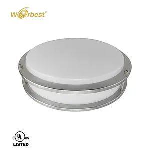 Worbest UL cUL Listed 14inch 16inch 25W Motion Sensor LED Ceiling Light Double Ring Style
