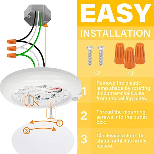 led dimmable ceiling light