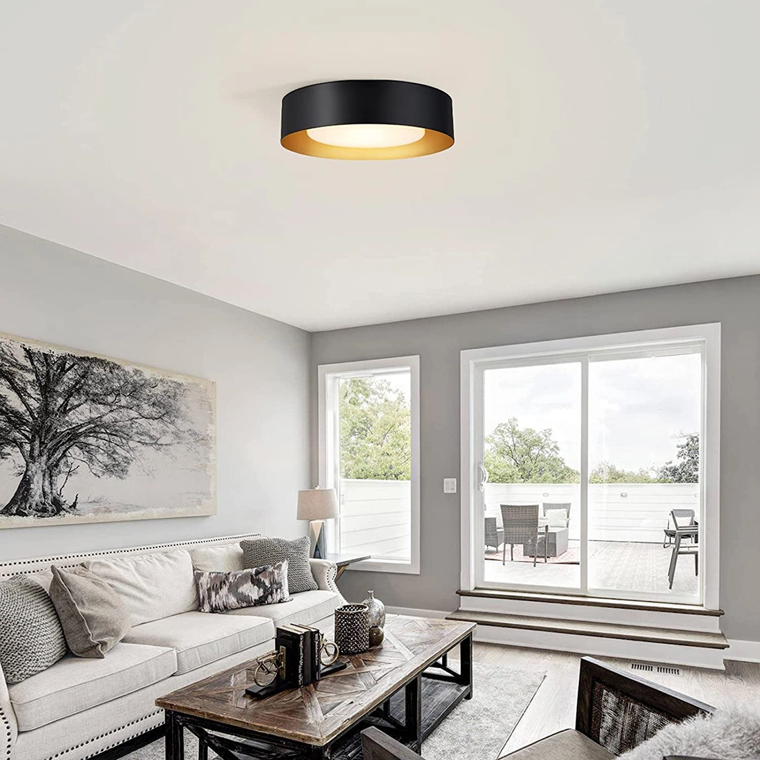 flush mount led ceiling light