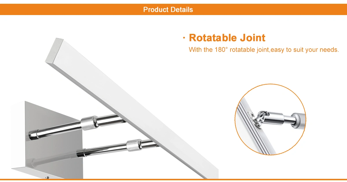 180° rotatable joint led lighting