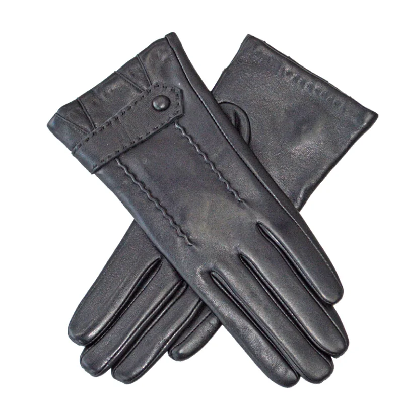 HL18031 leather gloves for women
