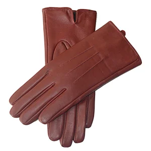 Girls Wholesale Genuine  Lambskin Driving Leather  Gloves Winter