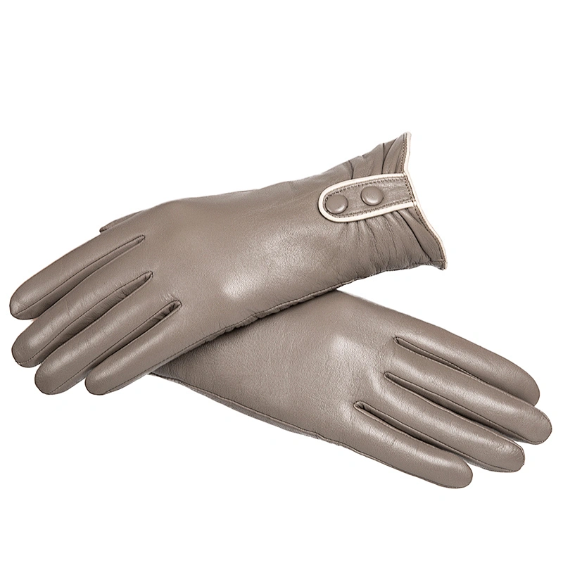 Wine Ladies Sheep Leather   Gloves  For Daily Life HL0227