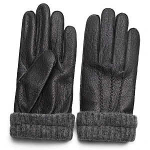 High Quality Mens Car Driving Genuine Goatskin Dress Leather Gloves for Wholesale