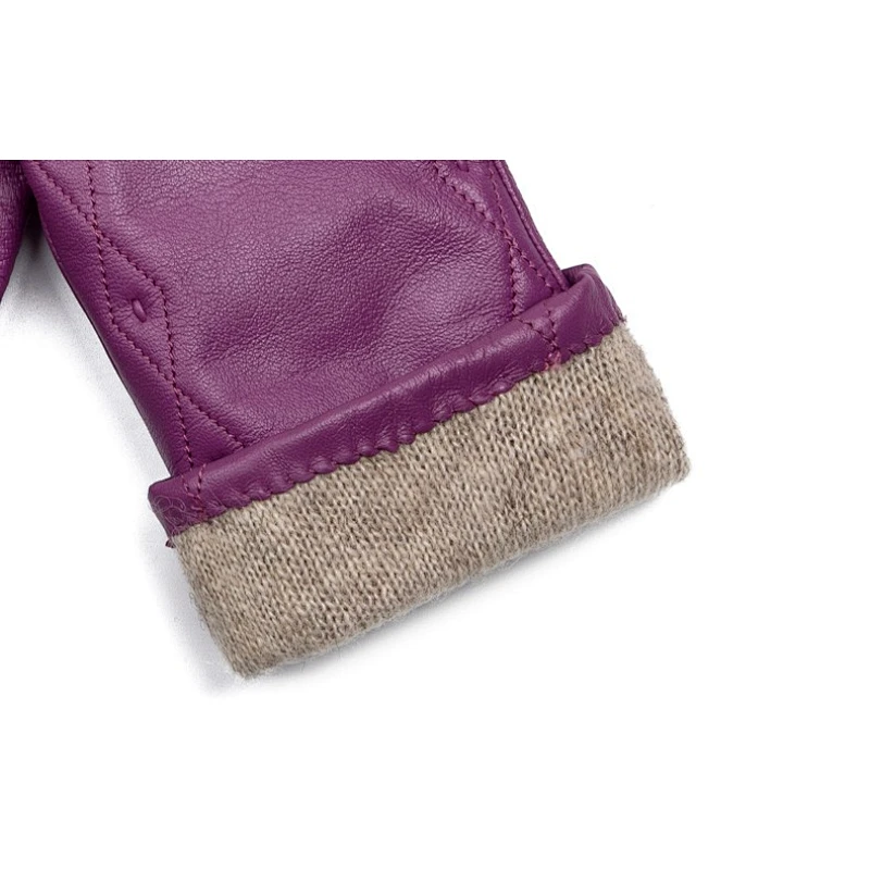 Wine Ladies Sheep Leather   Gloves  For Daily Life HL0229