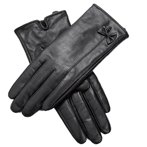 Wine Ladies Sheep Leather   Gloves For Daily Life