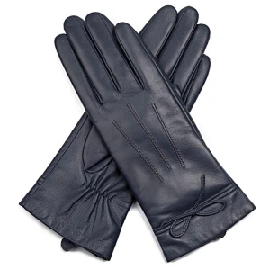 Wine Ladies Sheep Leather   Gloves  For Daily Life