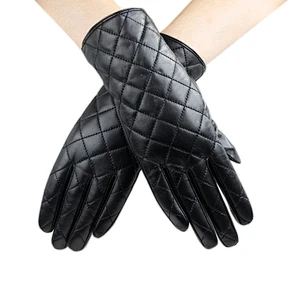 Classic Super Warm Check Pattern Women Winter Gloves with Thinsulate