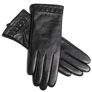 Wine Ladies Sheep Leather   Gloves  For Daily Life