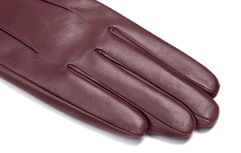Wine Ladies Sheep Leather   Gloves  For Daily Life HL0226