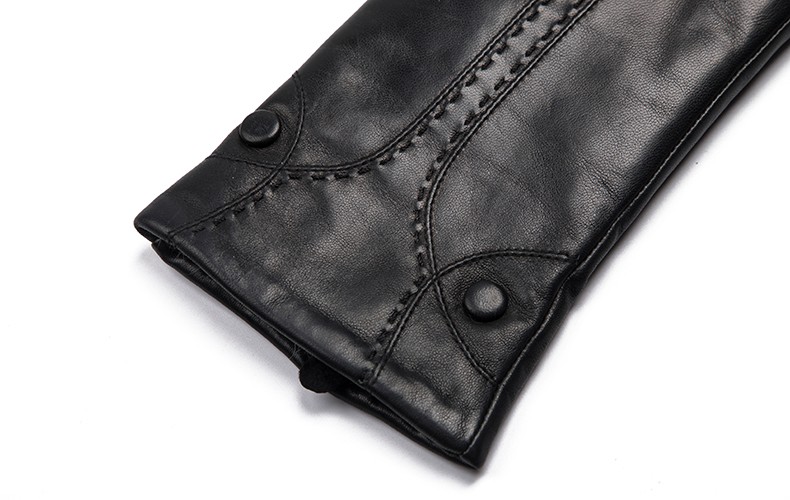 Wine Ladies Sheep Leather   Gloves  For Daily Life HL0228