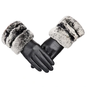 Wine Ladies Sheep Leather   Gloves  For Daily Life HL0231
