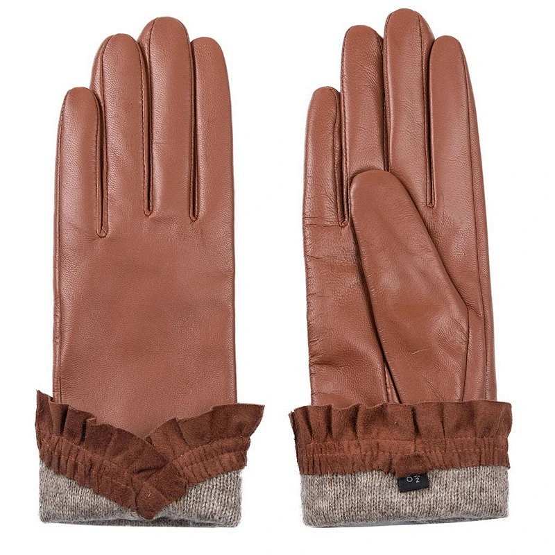 Wine Ladies Sheep Leather   Gloves  For Daily Life HL0233