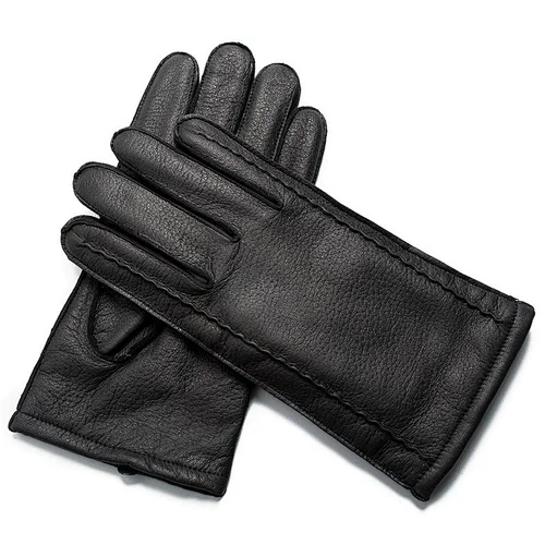High Quality Men Real Deer Skin Leather Handjob Gloves For Hand Job