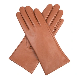 Girls Wholesale Genuine Lambskin Driving Leather Gloves Winter