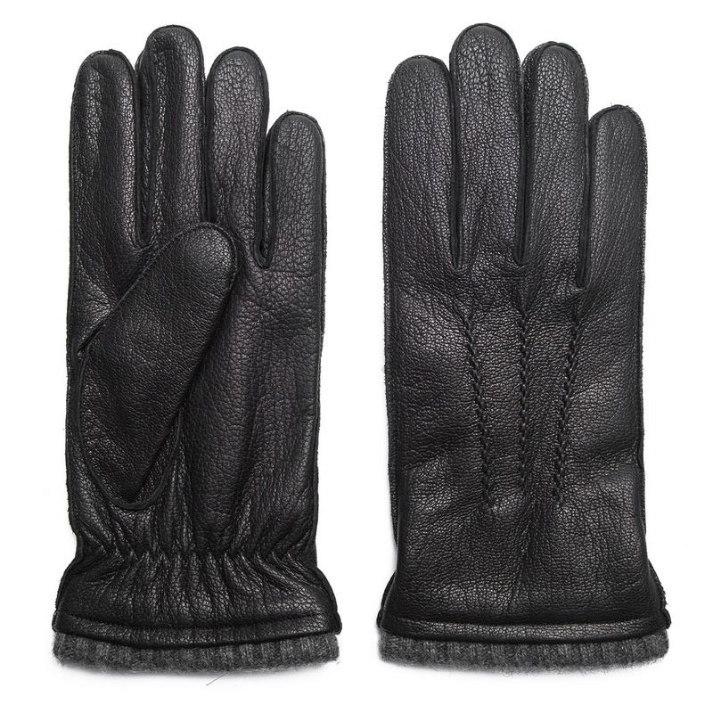 High Quality Mens Car Driving Genuine Goatskin Dress Leather Gloves for Wholesale