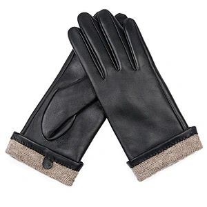 Girls Wholesale Genuine Lambskin Driving Leather Gloves Winter