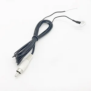 Customized  Wiring Assembly Industrial RCA Cable Assembly 2 Wires With Ring Terminal Wire Harness