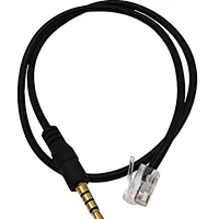DEM ODM Network Cable RJ11 6P6C 4P4C to Male 3.5mm Audio Plug Headset Adapter Cable